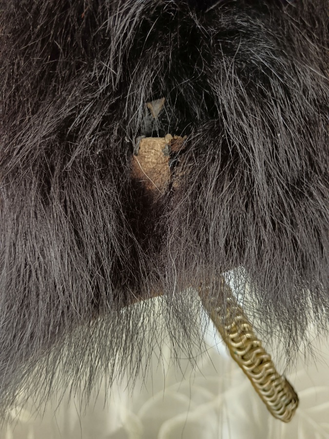 Military Coldstream or Irish Guards Bearskin Cap (9).jpg